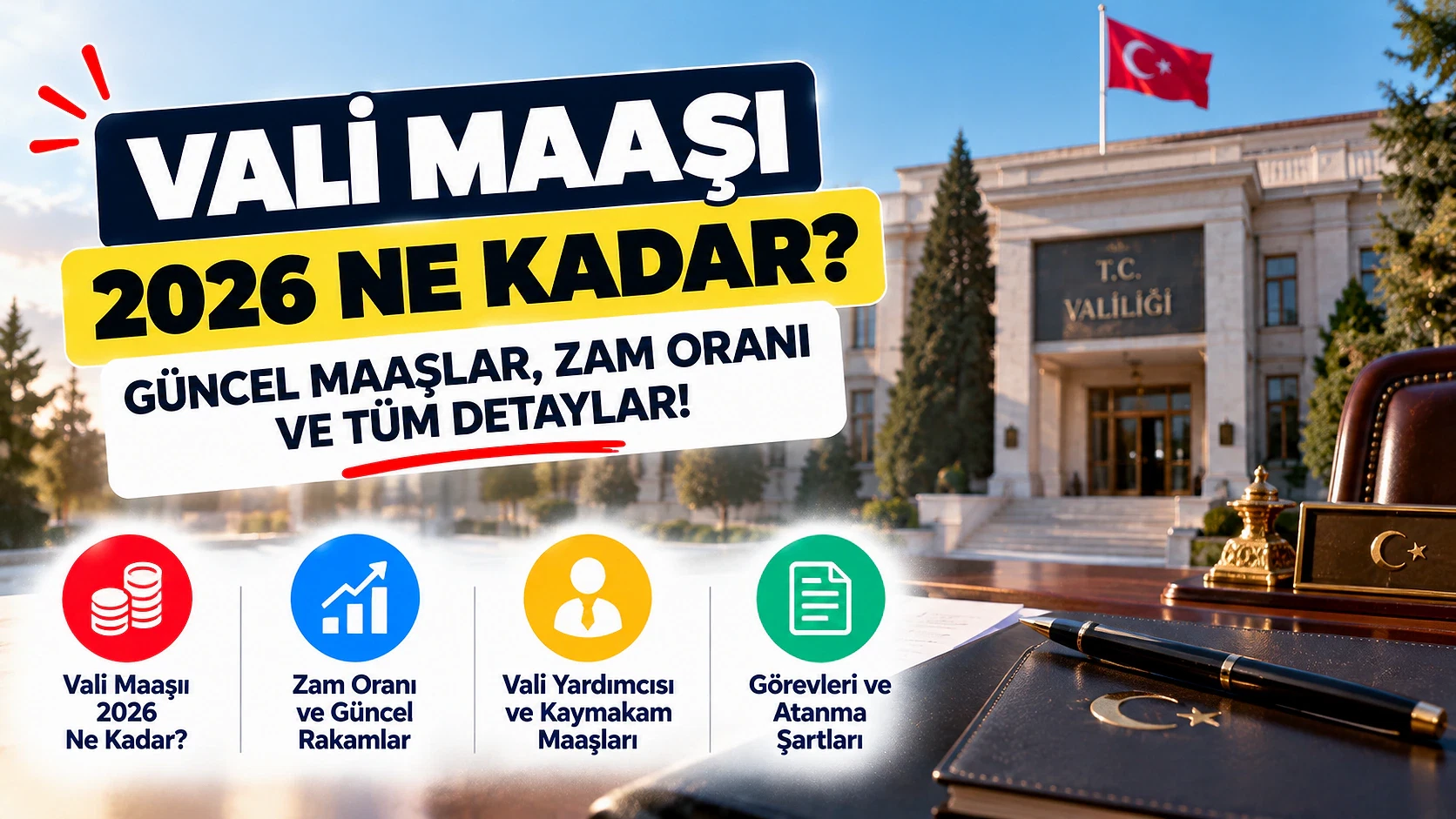 2026 valilik maaşları ve zam oranları hakkında bilgi 2026 valilik maaşları, zam oranları ve güncel bilgiler üzerine bir rehber kapak görseli.