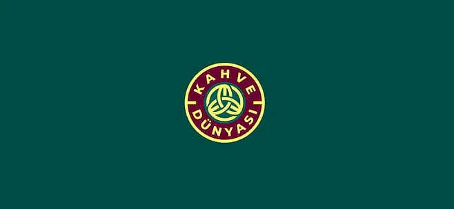 Kahve Dünyası maaşları hakkında bilgi Kahve Dünyası logosu, kahve sektöründe istihdamı simgeler.