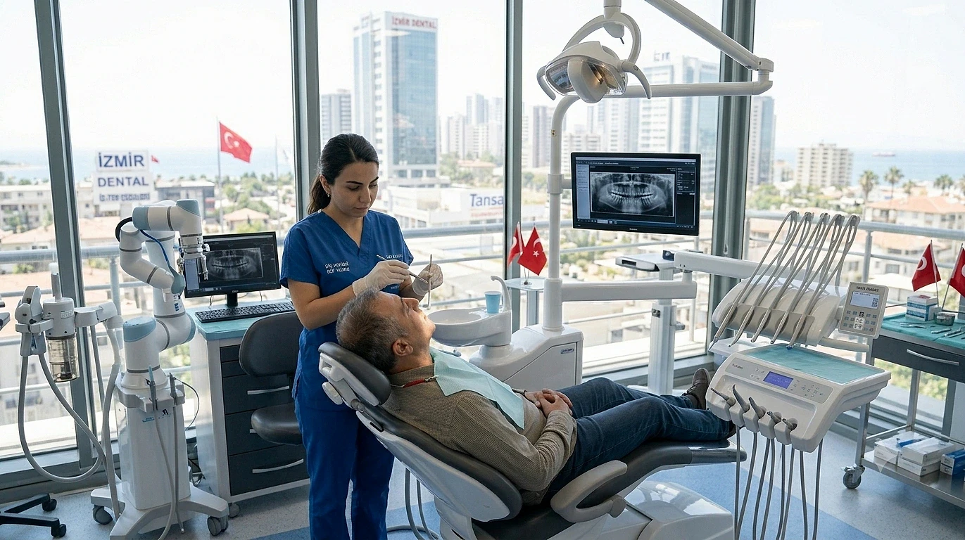 Diş Hekimliği Atamaları 2026: Başvuru Süreci Diş hekimi muayenehanesinde, hastaya diş muayenesi yapılıyor.
